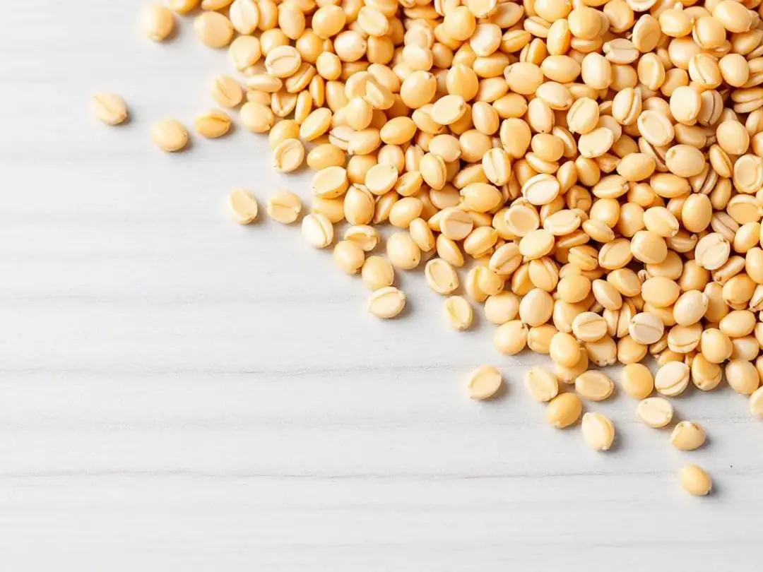 A close-up image displays various types of barley grains, including pearl barley and whole barley, showcasing their...