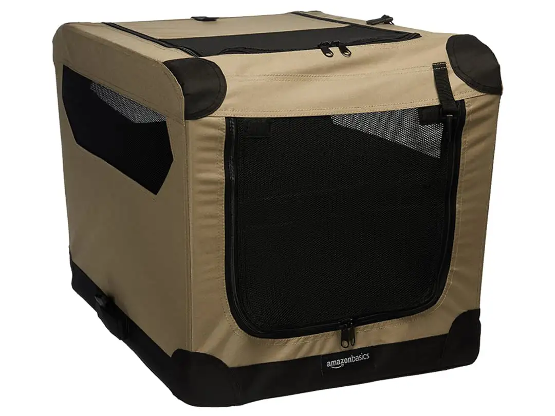 Soft dog crate