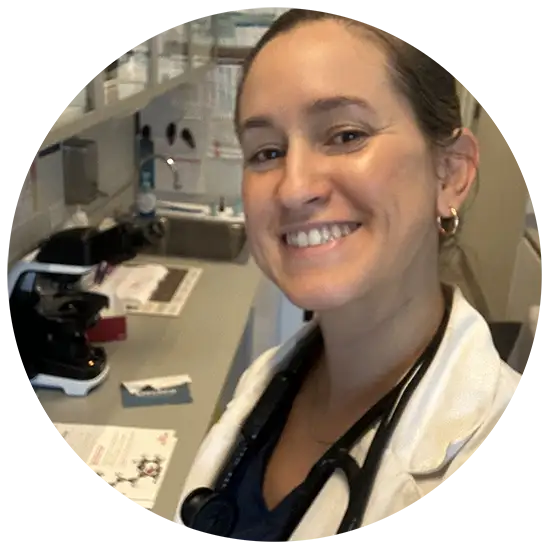 Director of Veterinary Affairs, Dr. Joanne Fernandez